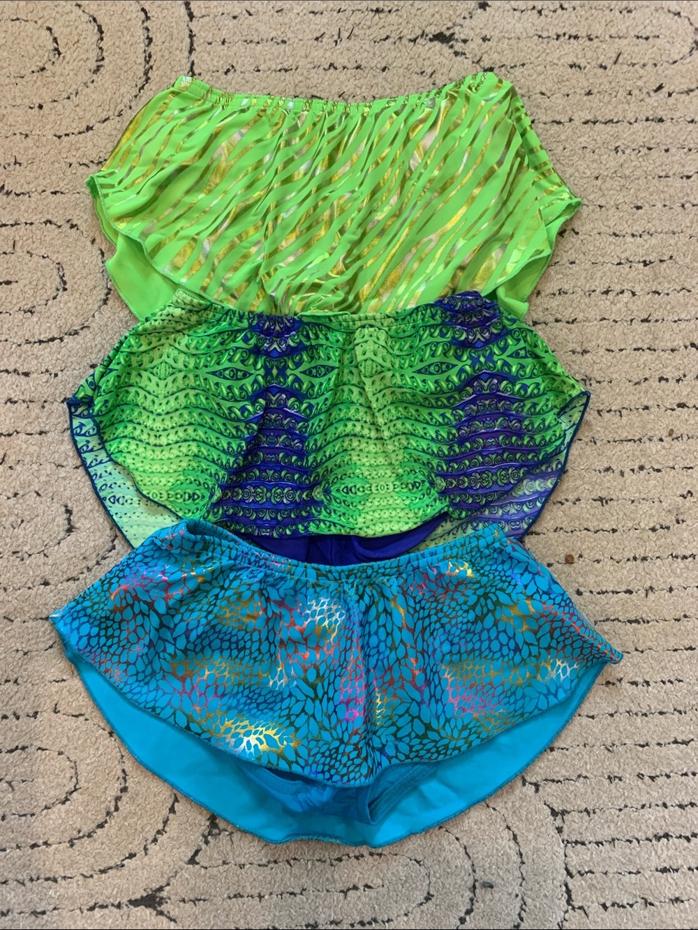Figure Skating Practice Skirts